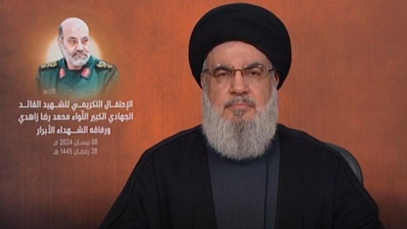 Iranpress: السيد نصر الله: الحرس الثوري موجود في سوريا ولبنان منذ العام 1982 