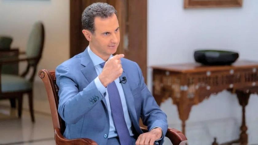 Iranpress: الأسد: أمريكا تحتل جزءاً من سوريا وتمول الإرهاب 