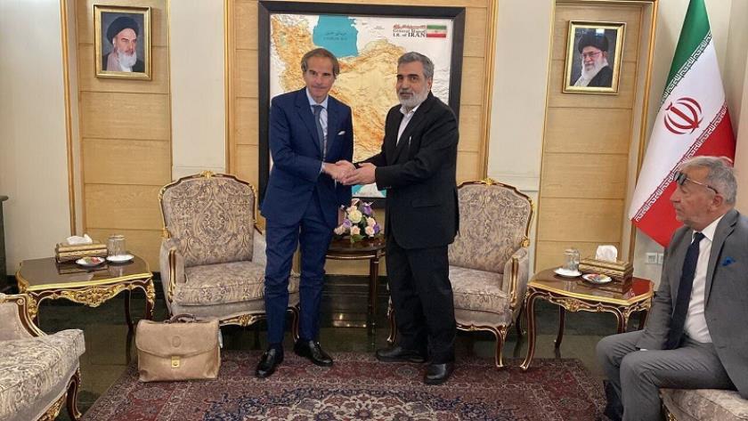 Iranpress: المدير العام للوكالة الدولية للطاقة الذرية يصل إلى طهران