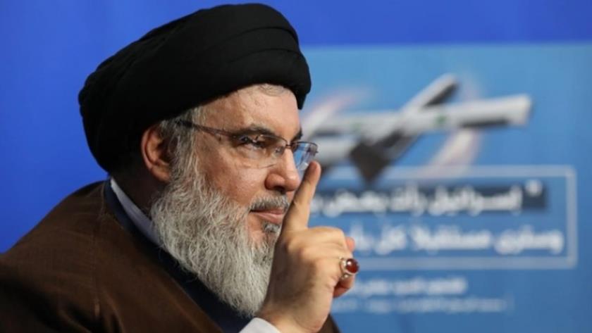 Iranpress: سيد حسن نصر الله يتحدث في الذكرى السنوية لاستشهاد السيد مصطفى بدرالدين