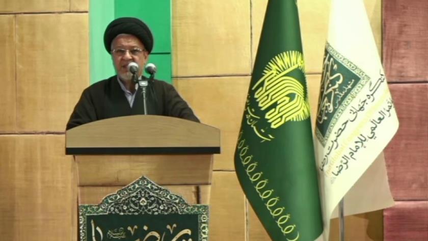 Iranpress: حفل افتتاح المؤتمر العالمي الخامس للإمام الرضا (ع) والعلوم الحديثة