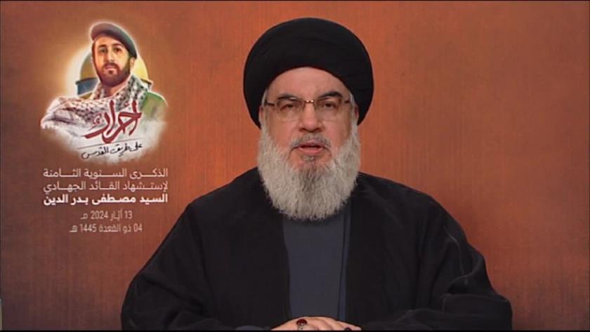 Iranpress: السيد نصر الله: فلسطين اليوم هي القضية الأولى في العالم