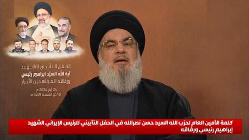 Iranpress: السيد نصرالله: عهد الرئيس الشهيد رئيسي شهد إعطاء الأولوية للعلاقة بدول جوار إيران