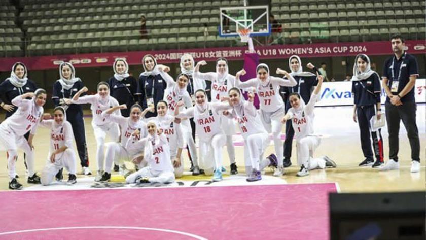 Iranpress: منتخب فتيات إيران لكرة السلة يفوز على هونغ كونغ