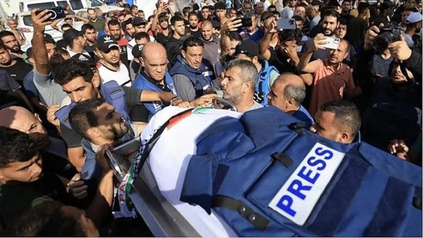 Iranpress: استشهاد 150 صحفيا منذ بدء العدوان على غزة