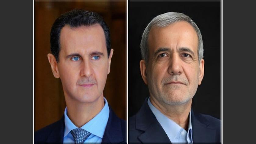 Iranpress: الرئيس الإيراني ونظيره السوري يبحثان هاتفيًا العلاقات الثنائية وآفاق تعزيزها