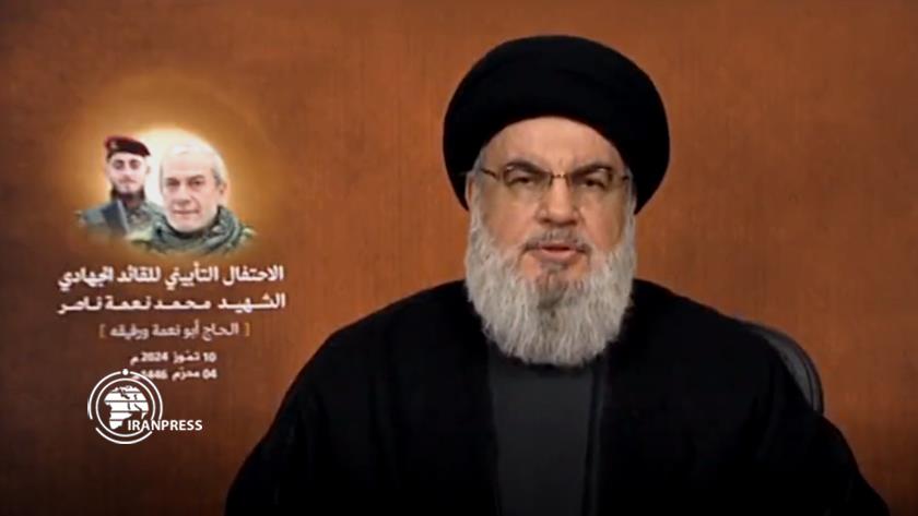 Iranpress: السيد نصرالله: أبارك لإيران إجراء الانتخابات الرئاسية وأشكر بزشكيان رده على رسالتي
