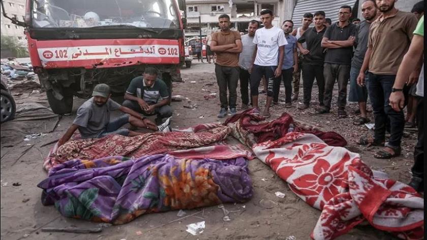 Iranpress: الخارجية: هجوم الكيان الصهيوني على مدرسة التابعين الفلسطينية جريمة ضد الإنسانية 