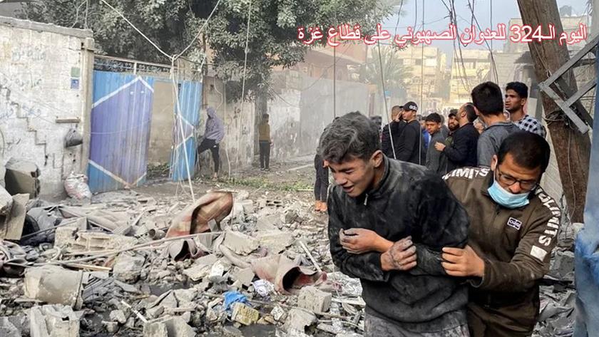 Iranpress: استمرار حرب الإبادة في غزة لليوم الـ324 على التوالي