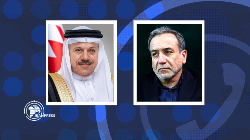 Iranpress: مباحثات هاتفية بين وزيري خارجية إيران والبحرين