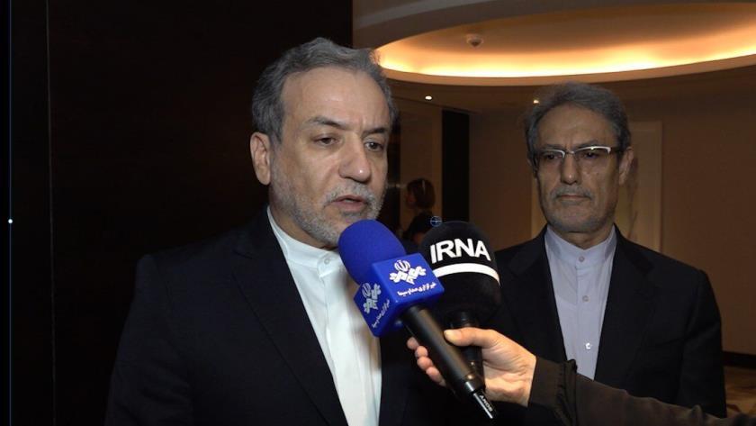 Iranpress: عراقتشي: جرائم الكيان الصهيوني مصدر قلق مشترك لدول المنطقة + فيديو