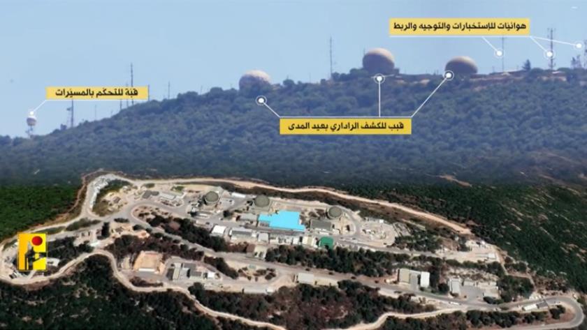 Iranpress: حزب الله يستهدف شمال فلسطين المحتلة وقاعدة ‏"ميرون" الإستراتيجية