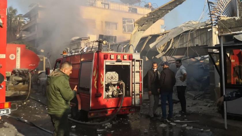 ایران برس: شهداء وجرحى جراء قصف إسرائيلي على دمشق