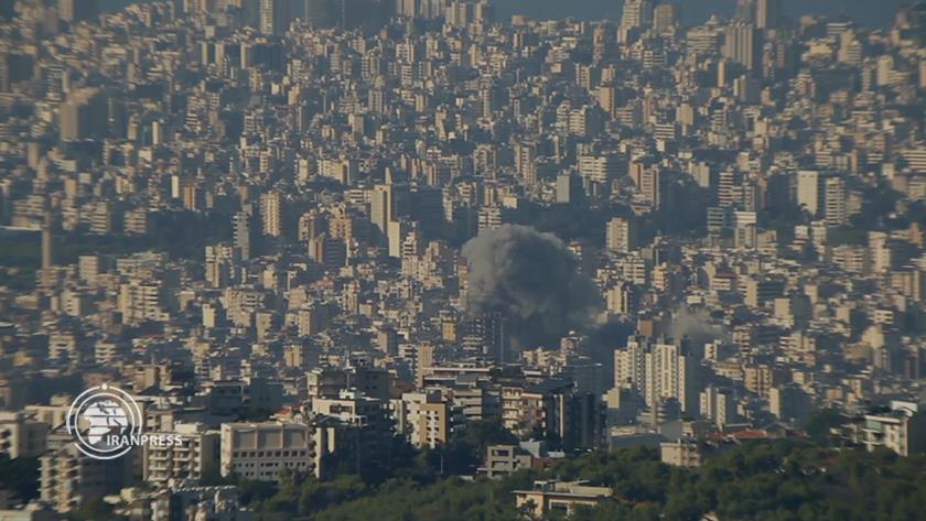 Iranpress: صور حصرية لـ وكالة إيران‌ برس عن الاعتداءات الإسرائيلية على الضاحية الجنوبية لبيروت 