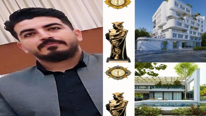 ایران برس: طالب إيراني يفوز بجائزة الهندسة المعمارية الدولية بروسيا