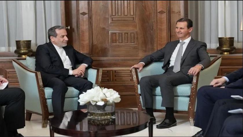 Iranpress: عراقشي يلتقي الرئيس السوري بشار الأسد في دمشق 