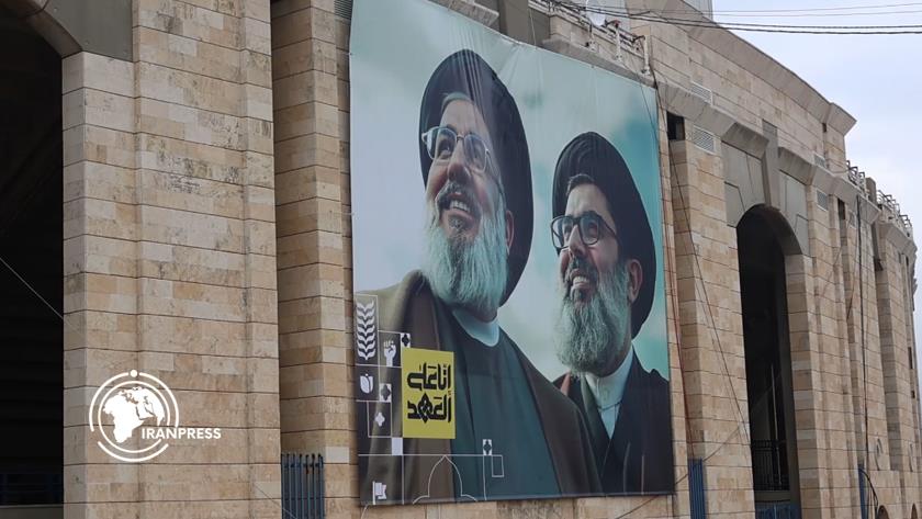 Iranpress: بالفيديو.. التحضيرات لتشييع جثمان السيد حسن نصرالله في بيروت