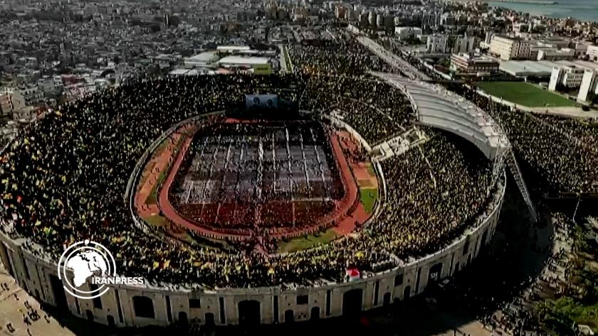 Iranpress: مقابلات مع عدد من المشاركين في مراسم تشييع السيد حسن نصر الله (2) + فيديو 