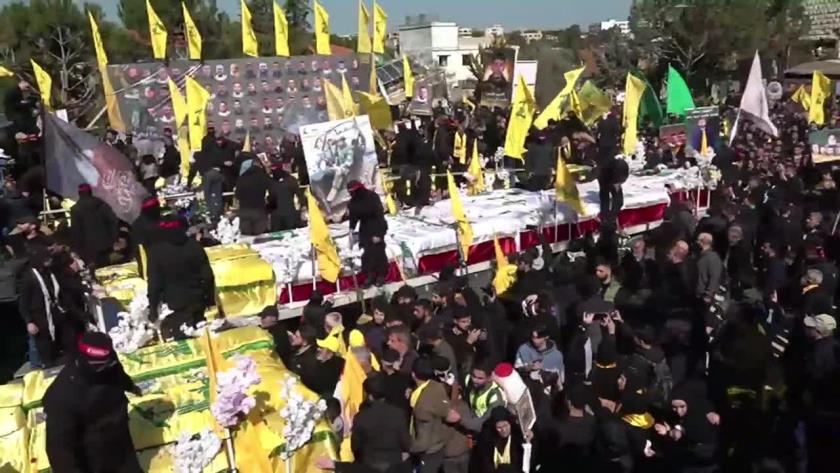 Iranpress: حزب الله يشيّع 130 شهيدًا في عيترون وعيتا الشعب