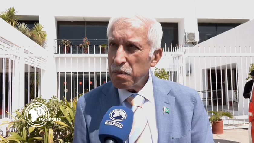 Iranpress: وزير باكستاني: ضرورة الوحدة في العالم الإسلامي لدعم فلسطين