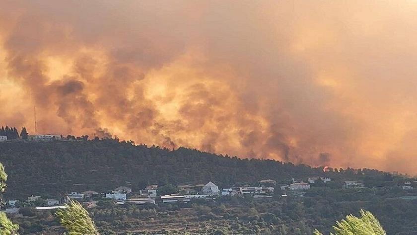 Iranpress: القدس المحتلة تشتعل بنيران واسعة، والإسرائيليون يفرّون