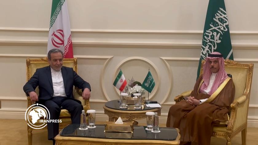 Iranpress: وزير الخارجية يبحث سبل تطوير العلاقات الثنائية والقضايا الإقليمية + فيديو