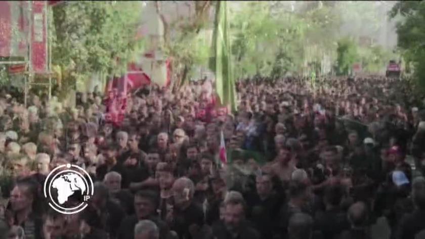 Iranpress: يوم العباس.. إقامة مراسم العزاء الحسيني في حسينية أعظم بمدينة زنجان