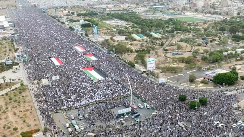 Iranpress: مسيرات حاشدة في اليمن دعمًا لغزة
