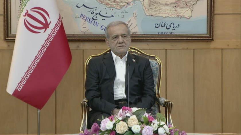 Iranpress: بزشكيان: إسرائيل ترتكب الجرائم بضوء أخضر أمريكي ونأمل بتوحيد المواقف الإسلامية