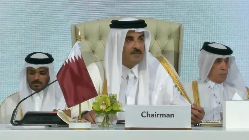 ایران برس: أمير دولة قطر: العدوان الإسرائيلي سافر وغادر وجبان