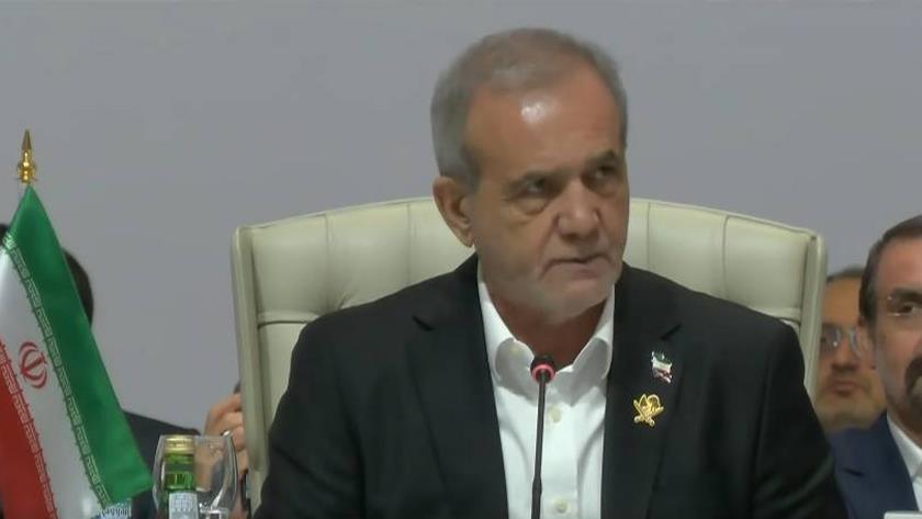 ایران برس: بزشكيان: العدوان الإسرائيلي على قطر كان يهدف إلى تقويض الجهود لوقف العدوان على غزة