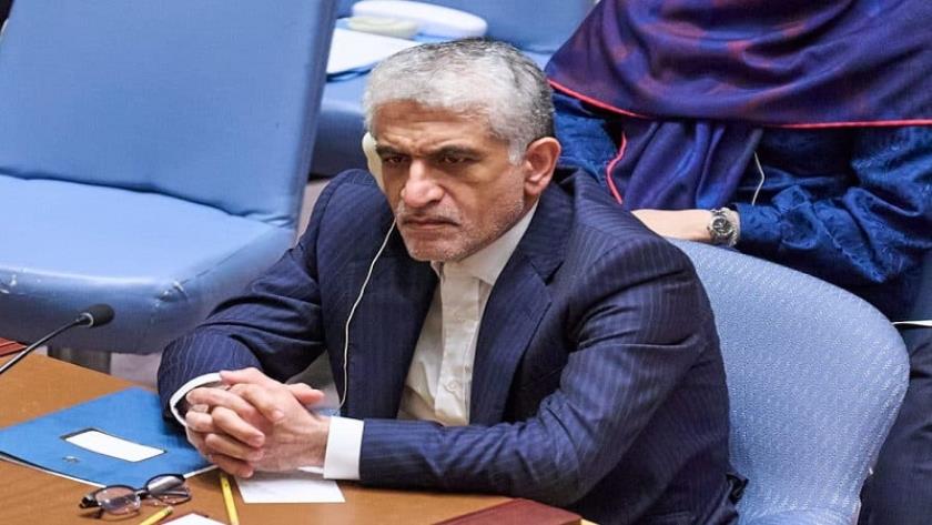 ایران برس: إيرواني: منصة الأمم المتحدة ليست مكانًا لمرتكبي جرائم الحرب