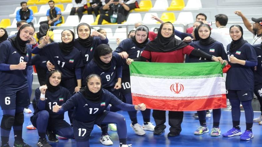 ایران برس: منتخب إيران النسوي لكرة اليد يتوج بذهبية الألعاب الآسيوية للشباب 