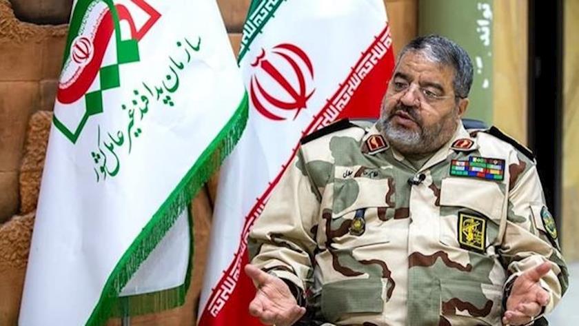 Iranpress: العميد جلالي: البُنى التحتية الصاروخية تحت الأرض في إيران سليمة