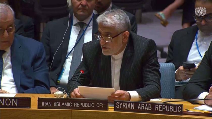 ایران برس: رسالة ممثل إيران إلى مجلس الأمن بشأن دور الولايات المتحدة في العدوان على إيران