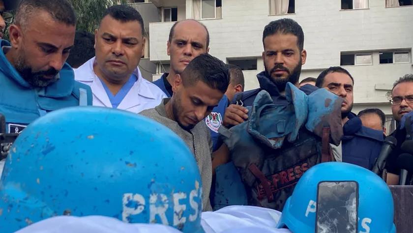 ایران برس: مراسلون بلا حدود: غزة تتصدّر حصيلة قتلى الصحافيين عالمياً