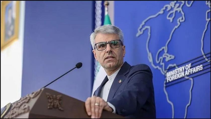Iranpress: الخارجية: نتابع الجرائم الأمريكية ضد الشعب الإيراني عبر المسارات الدولية