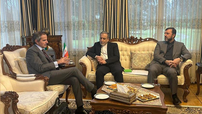 ایران برس: بيان وزارة الخارجية الإيرانية حول لقاء عراقجي مع غروسي بجنيف
