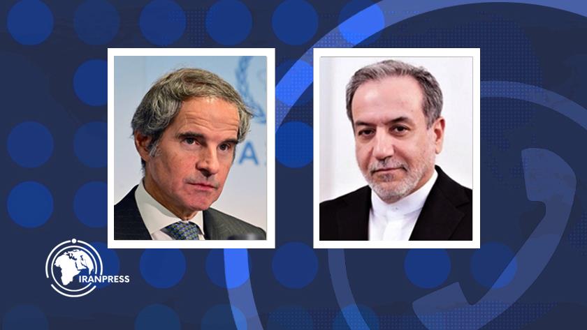 Iranpress: عراقجي يتلقى اتصالا هاتفيا من المدير العام للوكالة الدولية للطاقة الذرية