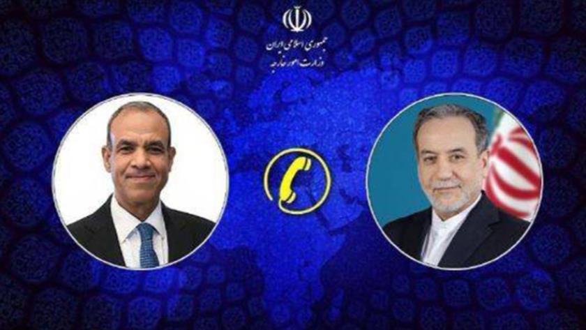 Iranpress: مكالمة هاتفية بين وزیري الخارجية الإيراني والمصري