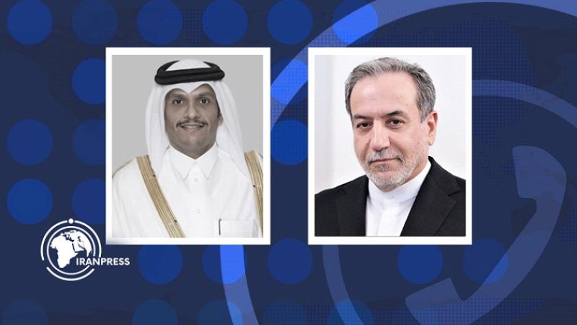 Iranpress: اتصال هاتفي بين وزير الخارجية الإيراني ونظيره القطري