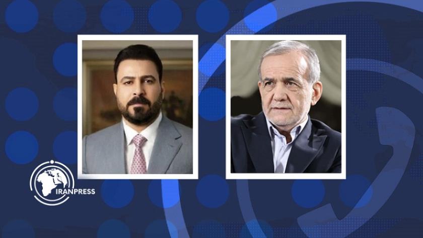 Iranpress: محادثة هاتفية بين الرئيس الإيراني ورئيس الوزراء العراقي