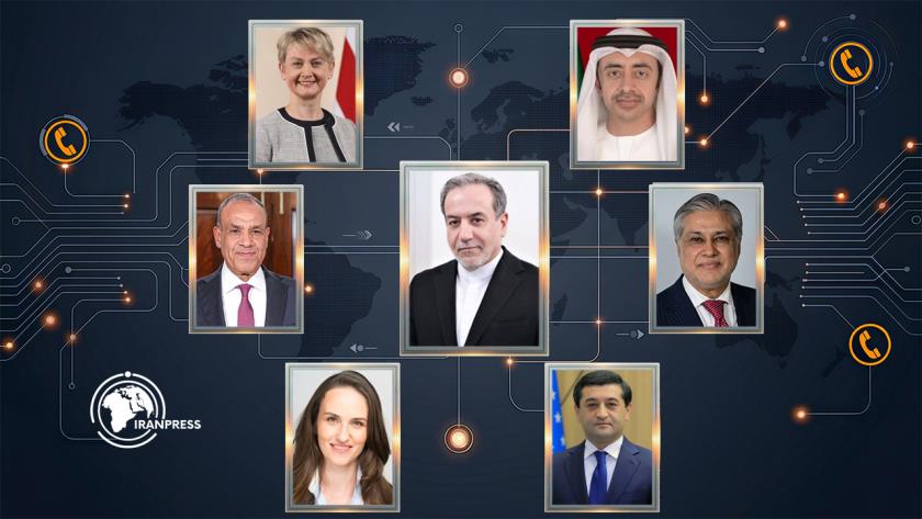 Iranpress: وزير الخارجية الإيراني يجري اتصالات هاتفية مع نظراء إقليميين ودوليين