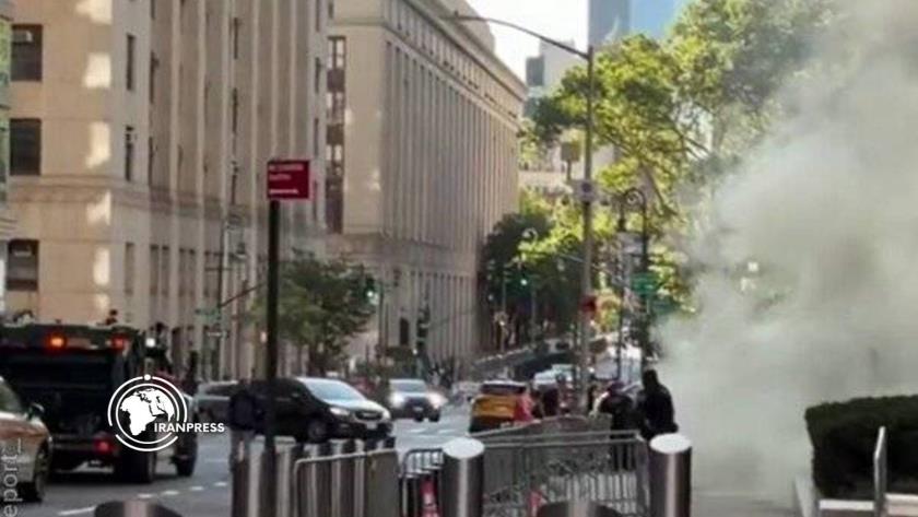 Iranpress: تأهب أمني في نيويورك إثر وقوع انفجار واشتباكات في «فدرال بلازا»