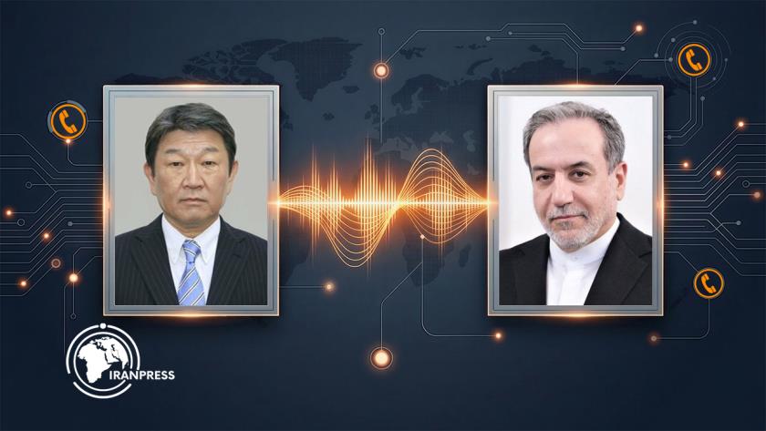 Iranpress: اتصال هاتفي بين عراقجي ونظيره الياباني