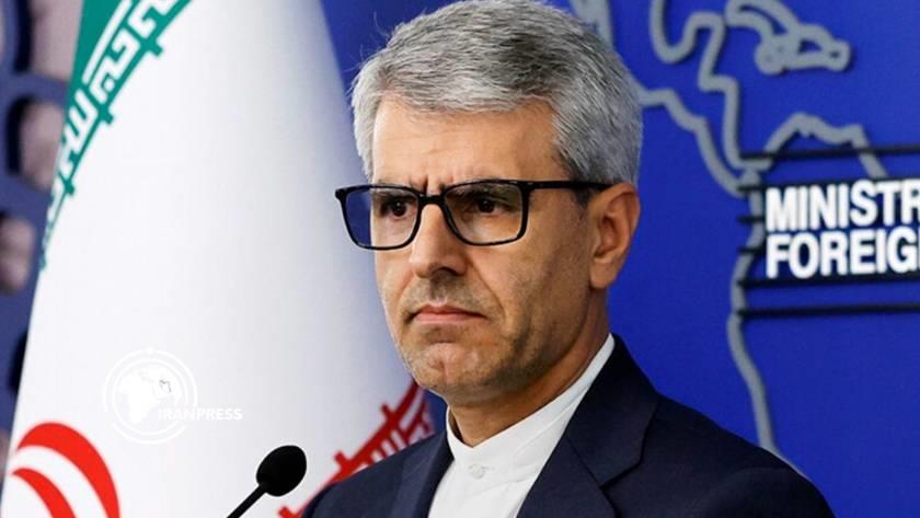 Iranpress: بقائي: أجواء المفاوضات الفنية والسياسية بين إيران وعُمان بشأن مضيق هرمز إيجابية