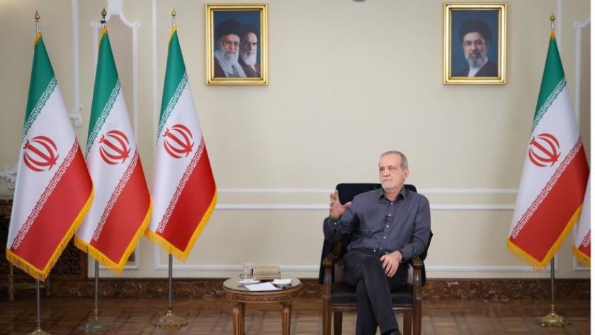ایران برس: الرئيس بزشكيان: علاقاتنا مع الجيران قد تحسنت
