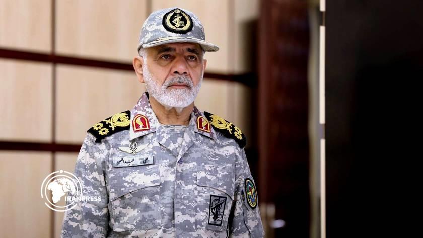 Iranpress: اللواء عبد اللهي: سندافع عن جبهة المقاومة حتى تحرير القدس الشريف