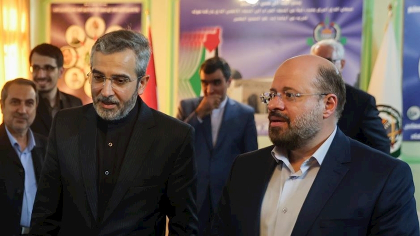 ایران پرس: حضور سرپرست وزارت خارجه در دفتر حماس