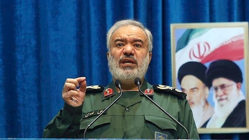 Iranpress: سردار فدوی: موشک‌های ایران تا آخرین لحظه بر جان رژیم صهیونیستی فرود آمدند
